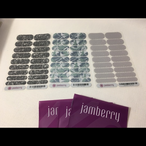 Jamberry Moon Sea Glass Sparkle Retired Fulls Lot - Picture 5 of 5